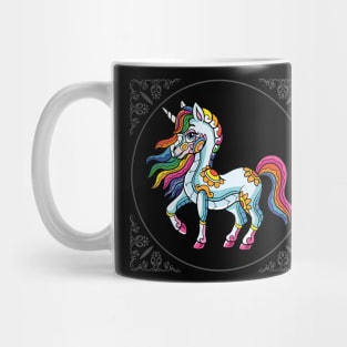 Rainbow Unicorn: Blooming Beauty Mug